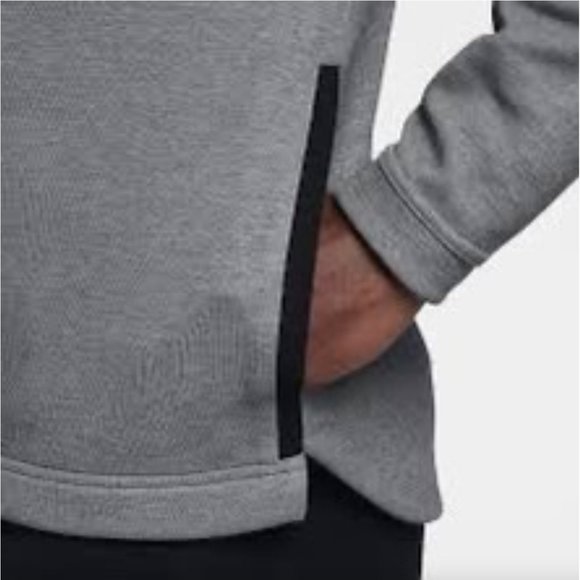 Nike Dry Showtime Full-Zip Hoodie Mens Size XL Dri-Fit Athletic Basketball Gray - Picture 5 of 16